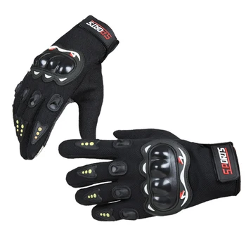 

Non-slip motorcycle gloves riding touch screen gloves hard shell guard hard shell long finger off-road riding gloves outdoor