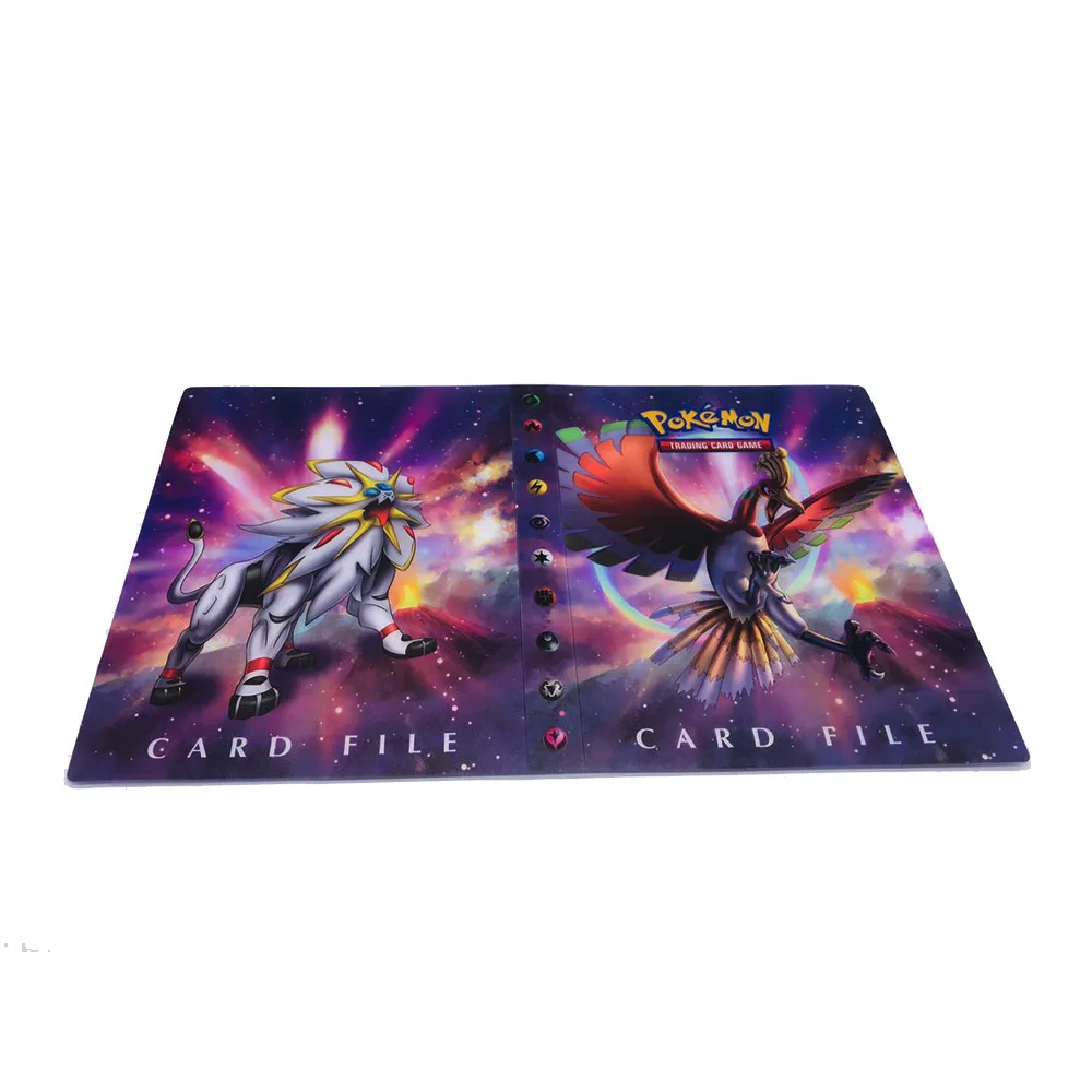 15 240 шт. держатель Альбом игрушки коллекции Pokemones карты Альбом Книга Топ загруженный список игрушки подарок для детей - Цвет: 15