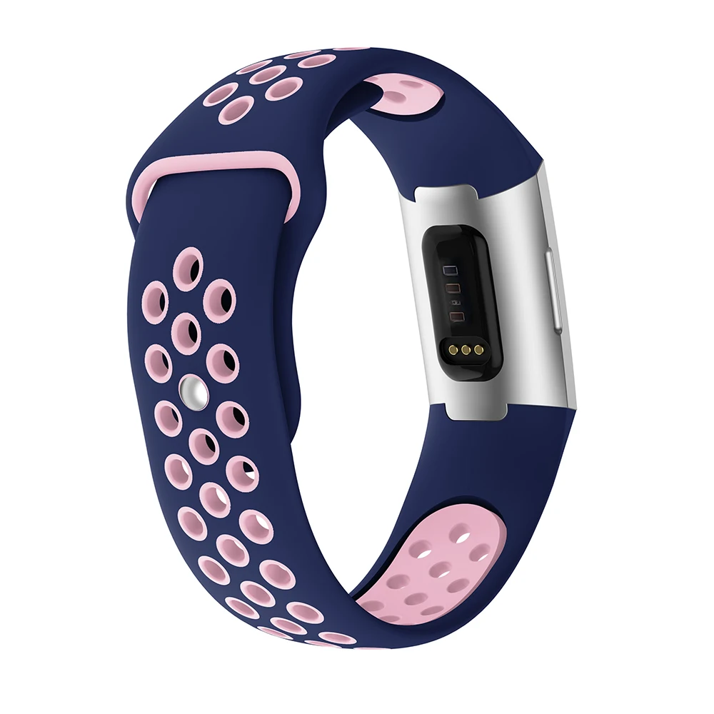 Ремешок для часов Fitbit Charge 3 наружный спортивный мягкий силиконовый сменный ремешок для Fitbit Charge3 браслет браслетный ремешок для часов