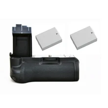 BG-E5 Battery Grip +2pcs LP-E5 Batteries for Canon for EOS Rebel XSi XS T1i 450D 500D 1000D Digital SLR Cameras.