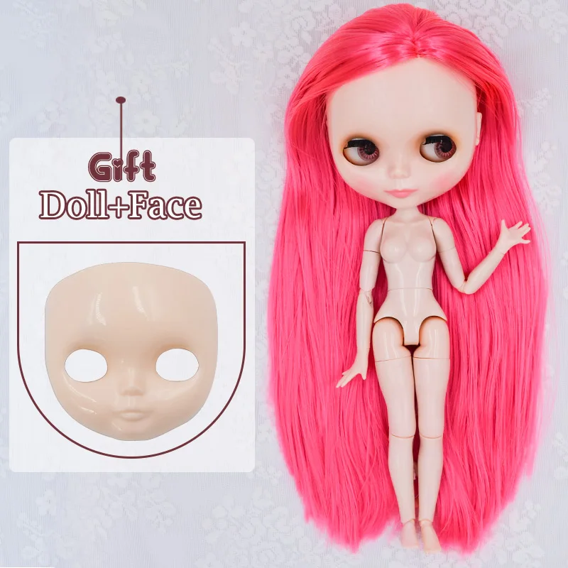 Neo Blyth кукла NBL на заказ блестящее лицо, 1/6 BJD шарнирная кукла Ob24 кукла Blyth для девочки, игрушки для детей FBNL01 - Цвет: FNBL14