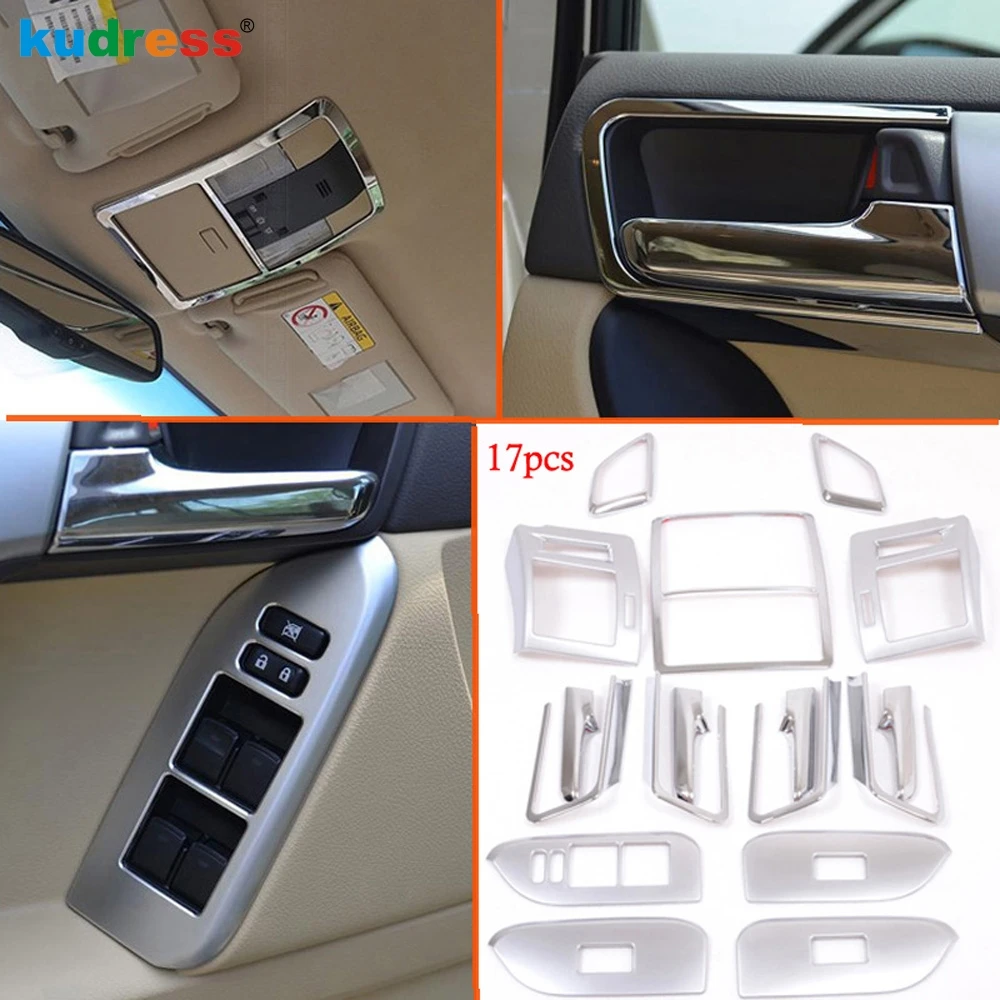 Аксессуары для интерьера автомобиля Toyota Prado J150 2014 2015 2016 хромированная рамка
