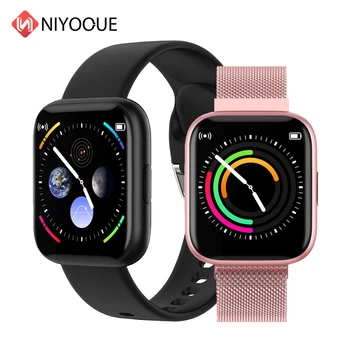 

Smart Watch P6 IP67 Waterproof Sleep Blood Pressure Monitor Bluetooth Girls Smart Watch Clock Reminder For Android IOS PK P80