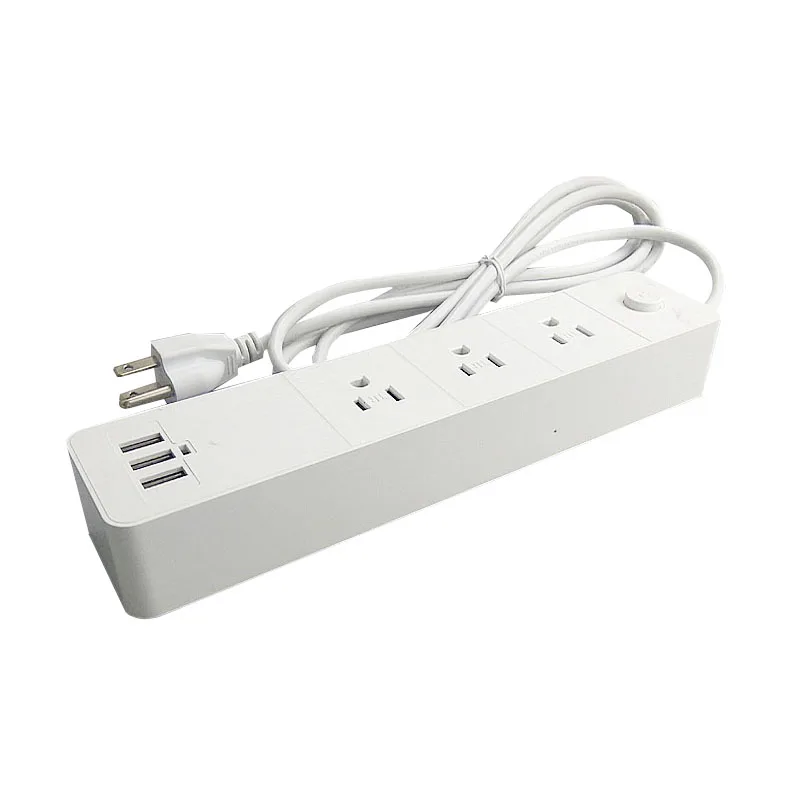 Умная лента питания с 3 портами USB зарядное устройство адаптер удлинитель розетка