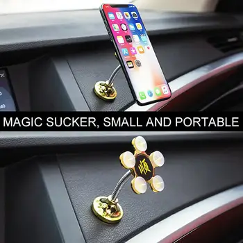

360 Degree Rotating Flower Shape Car Home Suction Mobile Phone Holder Bracket 2020