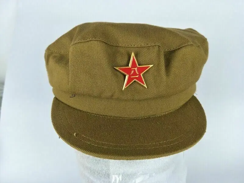 WW2 Китайская армия военные сотрудник Тип 50 хлопковая шапка Кепка размер