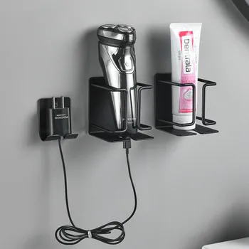 

Electric shaver rack stainless steel bathroom shelf wall hanging punch-free razor storage shelf bracket WJ031610