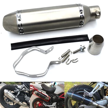 

Universal 51mm Motorcycle parts Exhaust Stainless Steel Motorbike Exhaust Pipe for Honda VFR800 CBR1100XX BLACKBIRD ST1300 ST13