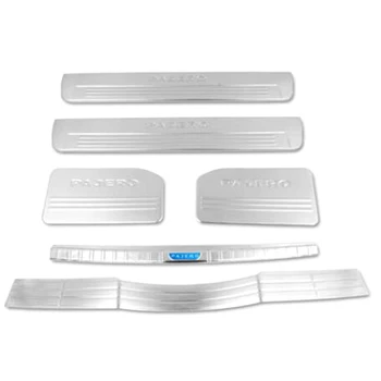 

For Mitsubishi Pajero welcome pedal modified imported Pajero V73 v93 V97 stainless steel doorsill trim accessories