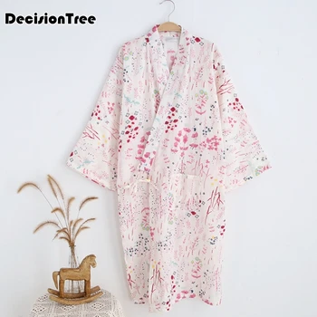 

2020 women robe robes long sleeve bathrobes femme nightie gown kimono women's Pajamas sleepwear pyjama femme