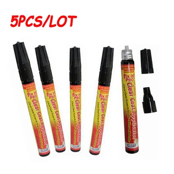 

5PCS/ SET Fix It Pro Car Scratch Repair Remover Filler Sealer Pen for Any Car Clearing Coat Scratch Repair Tool Paint Pen