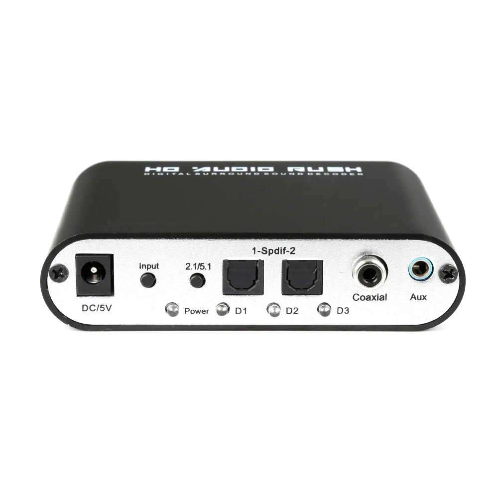  Digitale 5.1 Eu Audio Decoder Dolby Dts/Ac-3 Ottico di 5.1-Canale Analogico Rca Audio Converter Ada