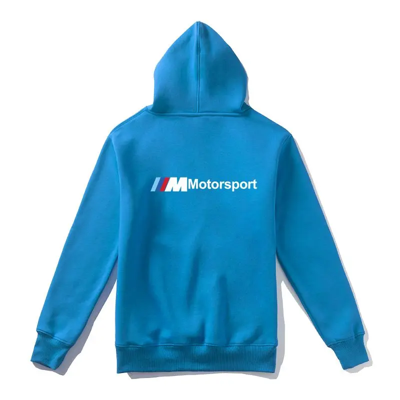 M серия M power Motorsport, худи для мужчин и женщин, новинка, пальто, хлопок, принт, Homme, брендовая одежда, толстовки, Мужская Уличная одежда, K78ZD - Цвет: Lake With Zipper