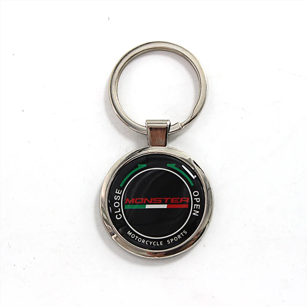 

Motorcycle keychain key Ring with logo for DUCATI Monster 400 620 659 696 796 797 821 1100/S/EVO 1200/S/R