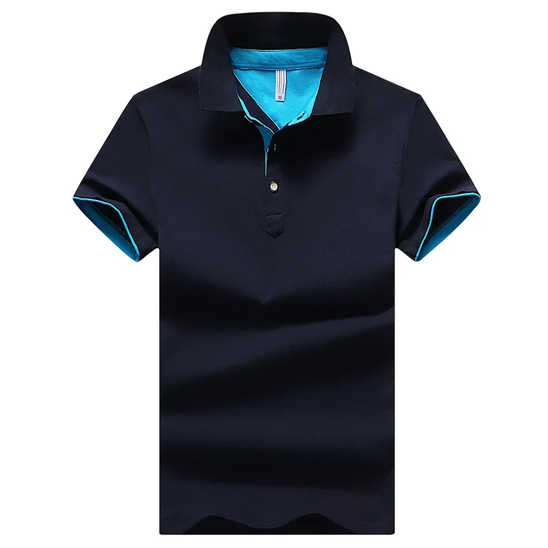 

2019 Summer New Style Short Sleeve T-shirt Men Korean-style POLO Shirt Solid Color Slim Fit T-shirt Fashion Half Sleeve Clothes