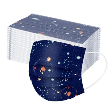 

Children's mask Disposable Face Mask Industrial 3Ply Ear Loop Breathable Protection Printing Face Mouth Mask Mascarilla