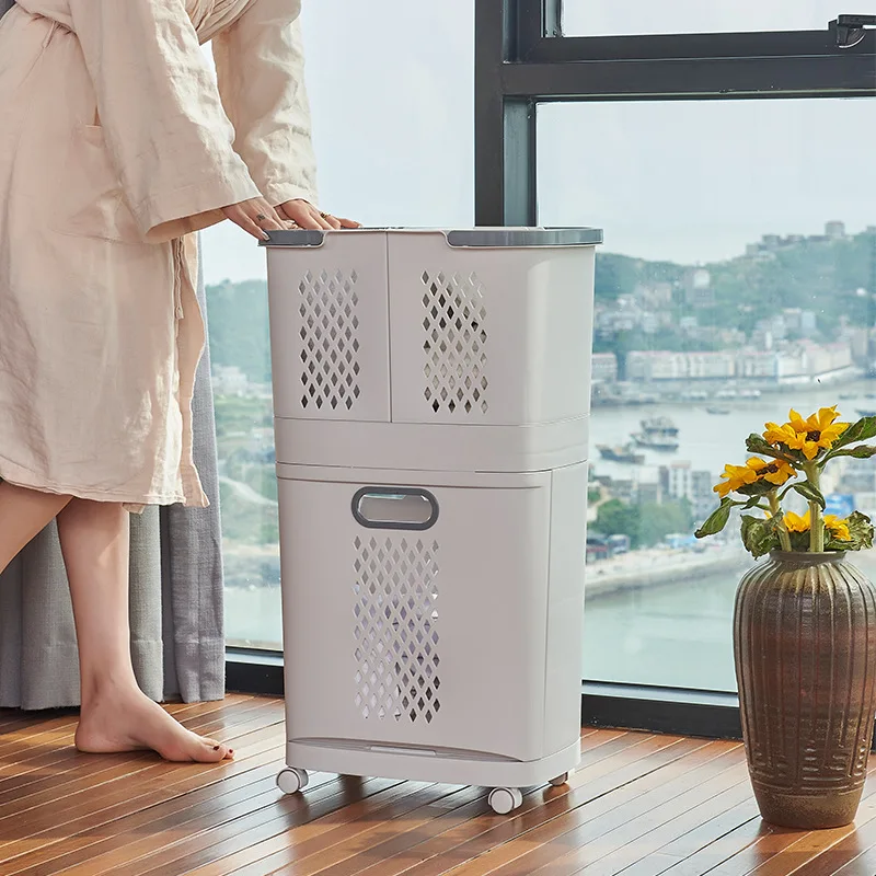 PROD 1005001512037414 3 Layers Large Bathroom Dirty Laundry Storage
Basket Hamper Toilet Dirty Clothes Organizer Bin With Wheel Home
Storage Container