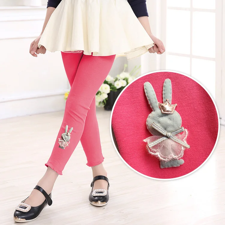 

Micro for CHILDREN'S Leggings 2019 New Style Girls Thin Type for Spring And Autumn Pants Small Middle And Large Baby Girls Autum