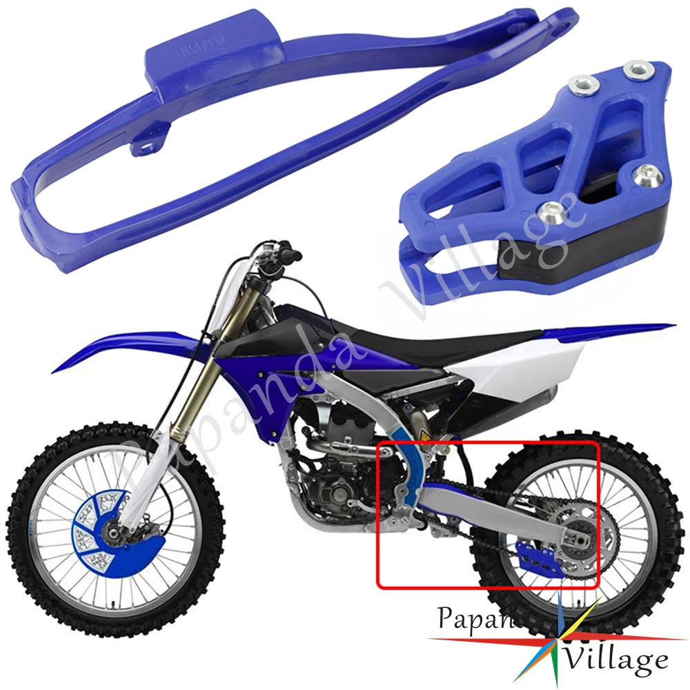 Защитный слайдер цепи Swingarm + Защитная направляющая для YAMAHA YZ125 YZ250 YZ250FX YZ450FX YZ250F YZ450F
