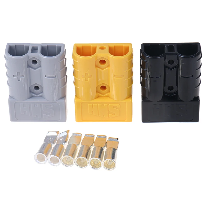 

New Arrive 50A Car power plug connector (round hole) for Anderson Plug Power Pole Electrical Charger Battery Connector
