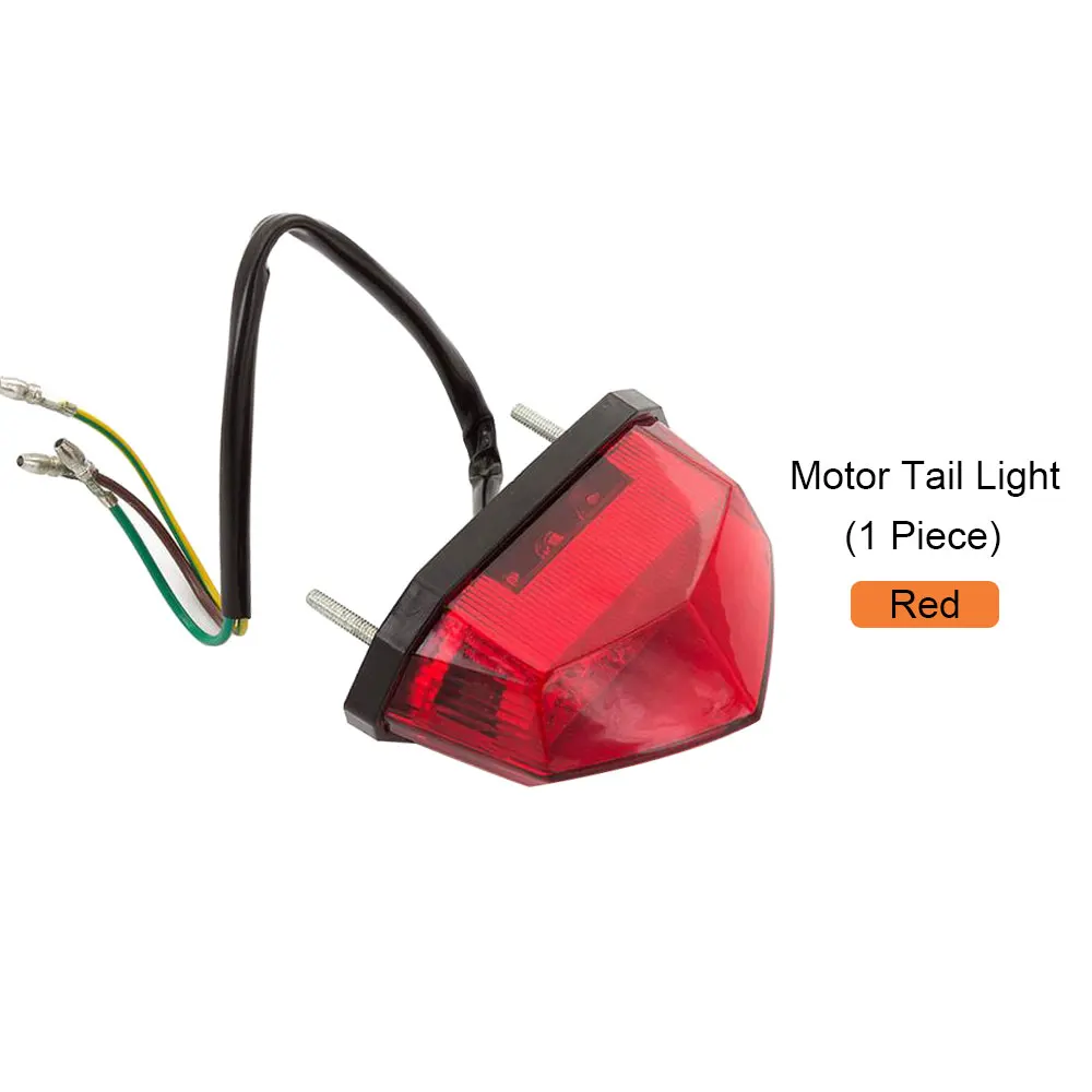 RD Motorcycle Light 12 В светодиодный светильник стоп-сигнала для мотоцикла s мотоциклетный индикатор тормозной задний светильник мигающий фонарь для Ducati Monster - Цвет: RD Motorcycle Light