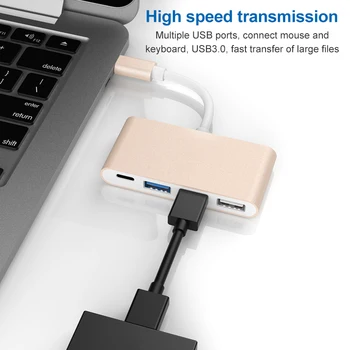 

High speed HUB Type-C 4 In 1 USB2.0 With PD Fast Charging Data Transmission usb hub ноутбук планшет флешка Планшеты أجهزة الكمب