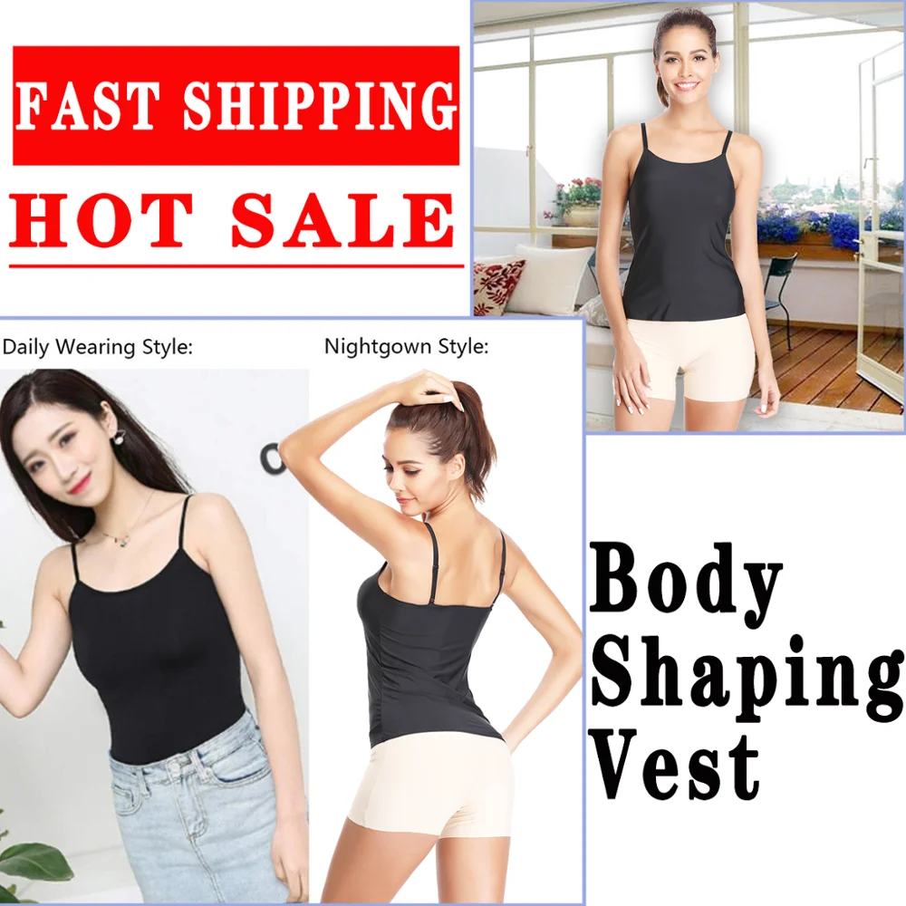 

Woman Corset Comfortable Body Shaping Vest Tight Sling Vest Female Women Underwear Waist Trainer Belly Control and Lose Weight