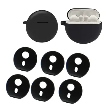 

1Set Earphone Cover Ear Pads Earbuds Silicone Case Anti-shedding Ear Plugs Cap In-Ear Eartips for Huawei-freebuds3