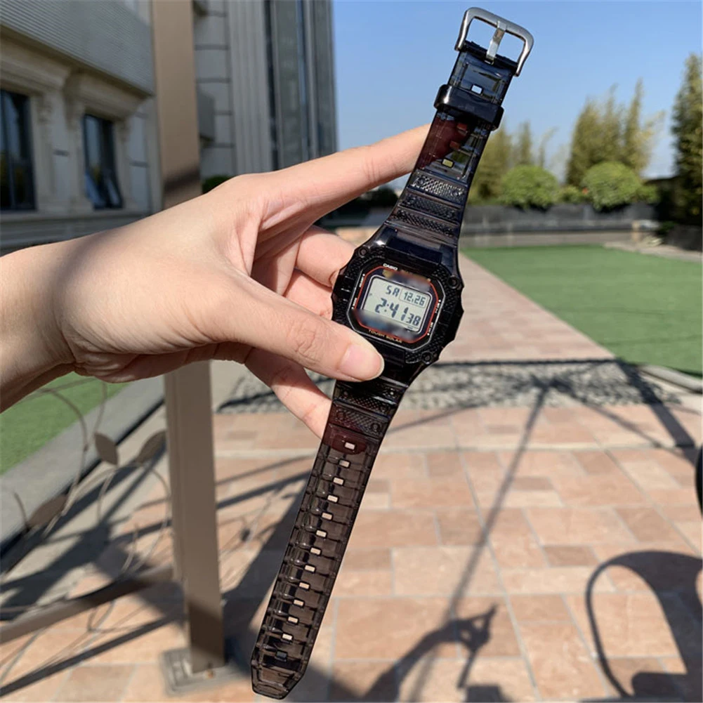 Replacement Resin Watchband for Casio G SHOCK DW 5600E DW 5600BB G 5600 GW  M5610 DW 5025 Men Women Watch Strap Accessories|Smart Accessories| -  AliExpress