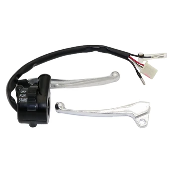 

Motorcycle Throttle Housing Start Kill Switch Lever Assembly for Yamaha PW 50