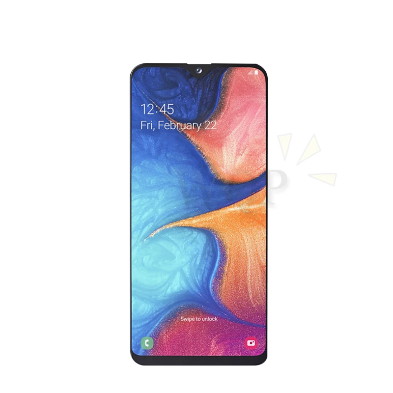 Для samsung Galaxy A202 lcd A20e A202F A202DS кодирующий преобразователь сенсорного экрана в сборе A202F/DS замена экрана с рамкой ремонт части