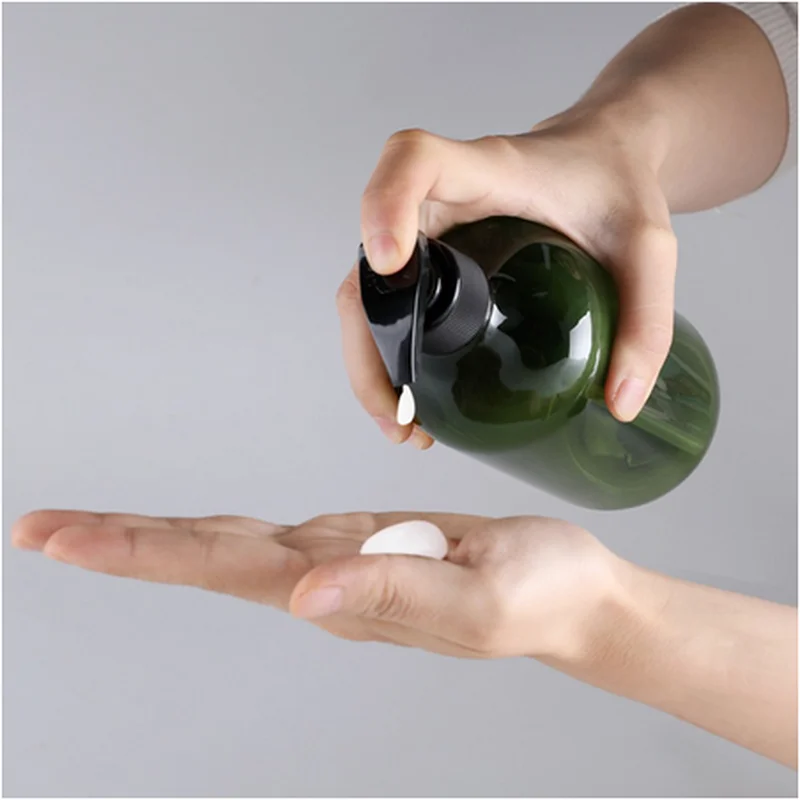 Soap dispenser 300/500 ml bathroom soap dispensers amber shampoo air lotion container press foam pump bottle for bath soap gel and cosmetics soap dispenser bottle foaming soap dispenser refillable plastic bottles foam pump bottle