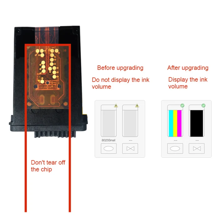 901XL сменный Картридж для струйного принтера совместимая hp J4500 J4580 J4640 J4660 J4680 ING-SHIPPING