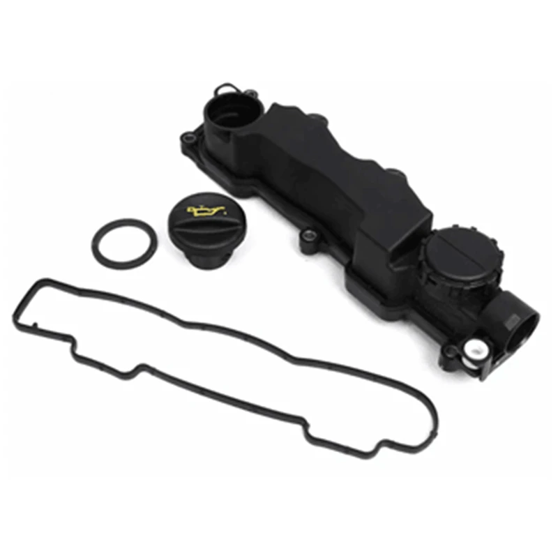 Rubber Gasket Engine Rocker Valve Cover & Gasket for Ford Citroen Peugeot Fiat 1.6 HDi 9651815680 0249.C2 0248.L1 0249C2 0248L1 11127804877