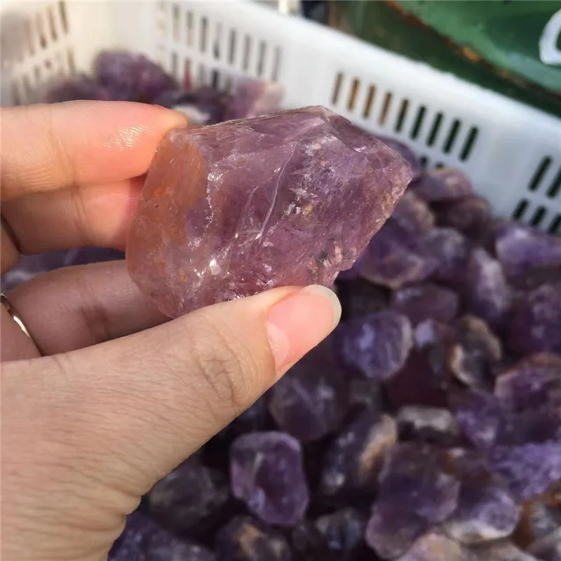 Natural Raw Quartz Healing Stone Amethyst Citrine Ametrine Rough For Home Decoration 4