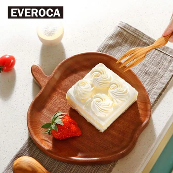 

Former Sen Uxandra Wood Fruit Plate Pallet Dried Fruit Dish Dessert Plate High-grade Fruit Plate