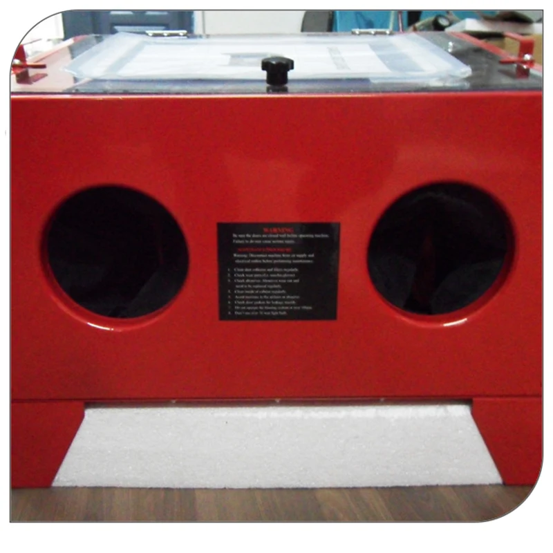 SBC90 пескоструйный шкаф открытая и закрытая 90L коробка типа мини пескоструйная
