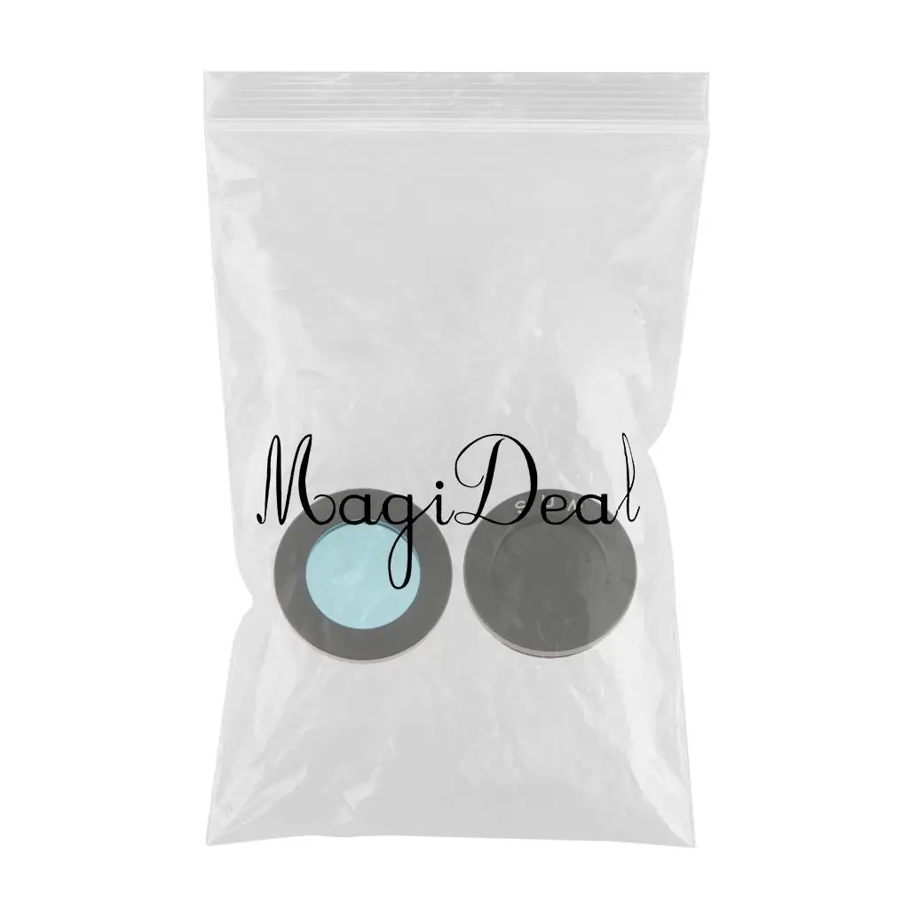 2Pcs Standard 1.25 inch Color Filters Set for Telescope Eyepiece - Black Blue, for Moon Planet Lunar Planetary Observation