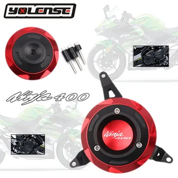 

For KAWASAKI NINJA400 NINJA 400 2018 2019 2020 Motorcycle CNC Engine Stator Cover Crash Pad Engine Guard Protection