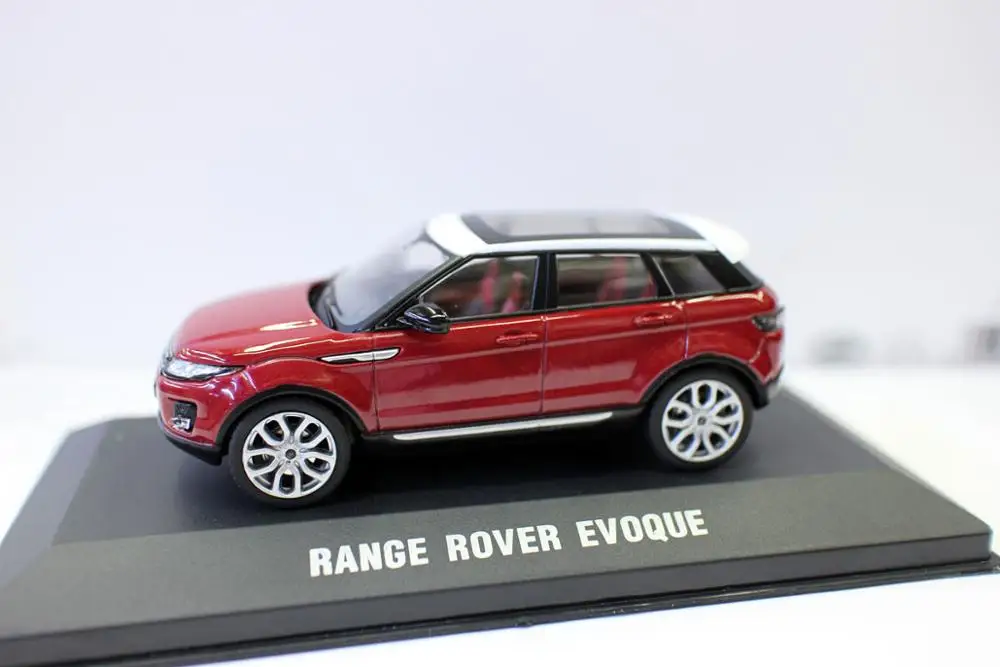 

1:43 Scale Model cars for collection Rang Rover Evoqve diecast toys gift
