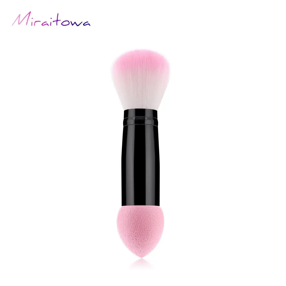 

Single-branch cosmetic brush, double-head, powder puff, powder puff, makeup tool, Amazon, pop-up, GUJHUI