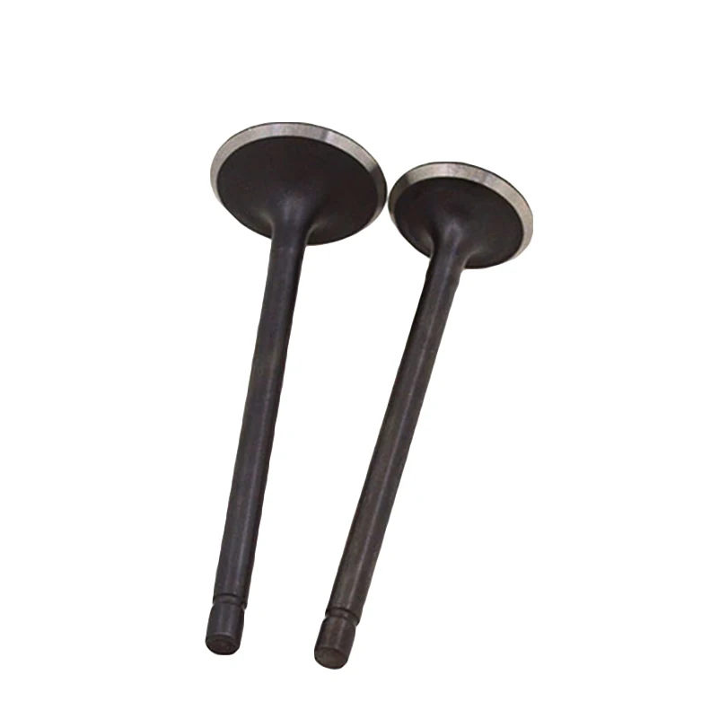 Motorcycle Engine Valve Set For GY6-150 157QMJ - Intake & Exhaust Valves With Guides & Oil Seals