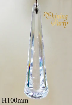 

20pcs/lot, Dia30*H100mm Acrylic Drop/Pendant, Clear Color, Christmas Wedding Party Home Decoration, Chandelier Prism/Parts
