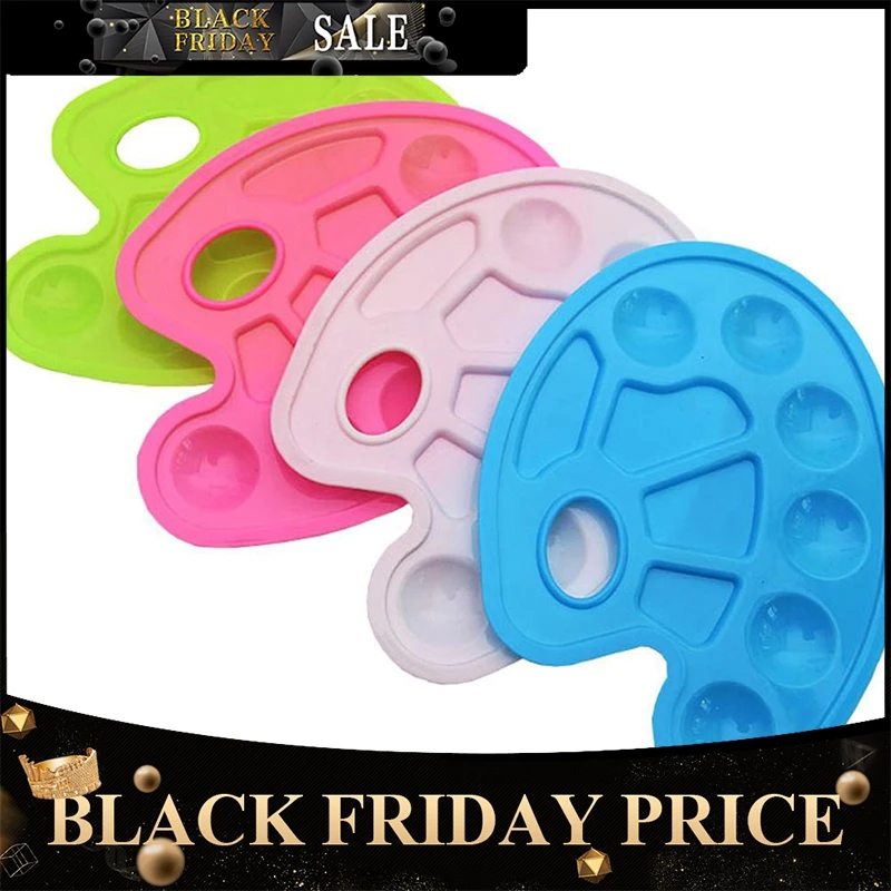 

Children DIY Paint Plastic Palette Graffiti Art Supplies