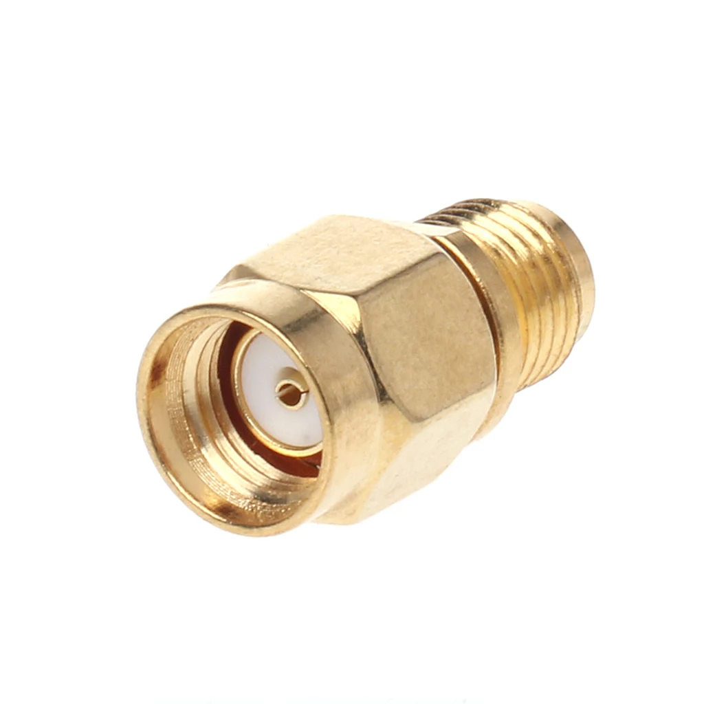 

RP-SMA Male Plug To SMA Female Jack Straight RF Adapter Coaxial Connector Converter Drop Ship Support