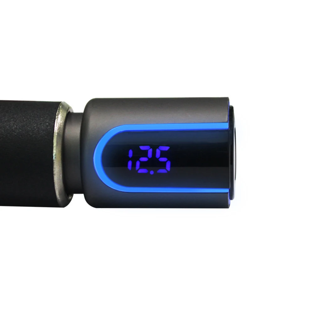 USB C автомобильное зарядное устройство Быстрая зарядка 5 в 5.4A СВЕТОДИОДНЫЙ Дисплей для мобильного телефона зарядное устройство быстрое зарядное устройство типа C 30 Вт