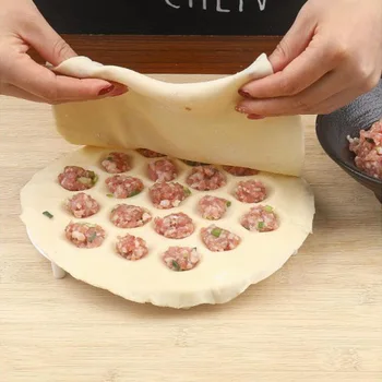 

New Creative Kitchen Pastry Tools 19 Holes Dumpling Mold DIY Ravioli Dumpling Maker Kitchen Dough Press Machine