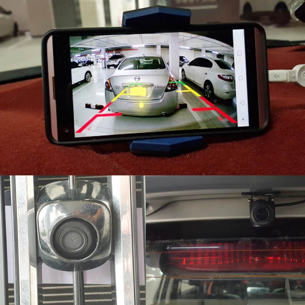 2020 новый автомобильный видеорегистратор HD Беспроводная Wi Fi Передняя камера