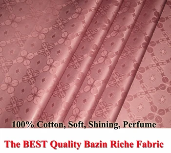

2020 New Bazin Riche Fabric Germany Quality (Similar to getzner) 10 Yards Shining Soft Guinea Brocade Shadda Fabric Big Shadda