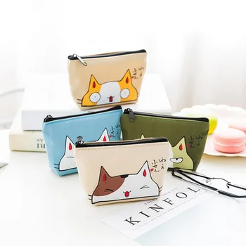 

Summer New Brand Oxford Purses Small Fresh Casual Pu Coin Wallet Lady Fashion Fruits Pattern Cartoon Dollar Money Bag